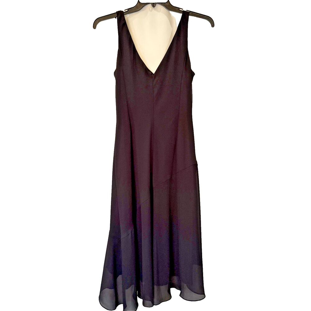 90s Y2K Beaded Asymmetrical Hem Dress Size 14 Fairy Whimsygoth Witchy Grunge - Picture 4 of 5